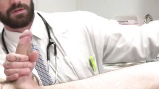 Gorgeous Dakota Lovell gets his ass an personal injection from horny doctor Chris Dam