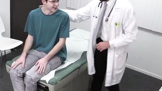 Gorgeous Dakota Lovell gets his ass an personal injection from horny doctor Chris Dam
