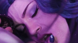 Masked goth femboy Edward Terrant bounces on my throbbing penis