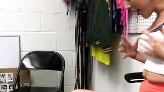 Deviant Queenie Sateen needs to offer her pussy in exchange for freedom