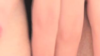 Solo pussy and anal play with elegant Euro blonde
