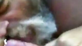 Bearded Daddy Blow Job on a Beach
