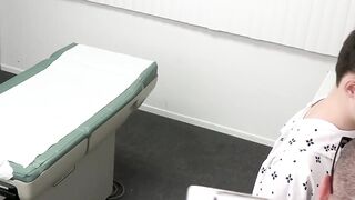 Doctor Marco Napoli personally administers protein dosage to sexy Dakota Lovell with