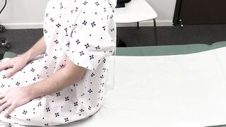 Doctor Marco Napoli personally administers protein dosage to sexy Dakota Lovell with