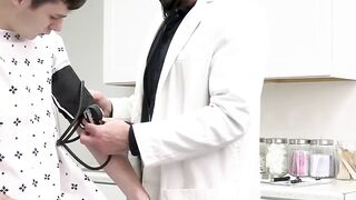Doctor Marco Napoli personally administers protein dosage to sexy Dakota Lovell with