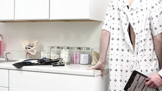 Doctor Marco Napoli personally administers protein dosage to sexy Dakota Lovell with