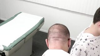 Doctor Marco Napoli personally administers protein dosage to sexy Dakota Lovell with