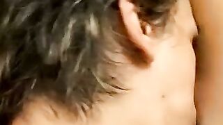 Young dude sucks cock and ass fucks his lover from behind