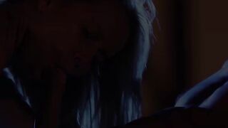 Lustful babe gets her pussy fucked and her booty creamed