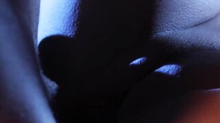 Lustful babe gets her pussy fucked and her booty creamed