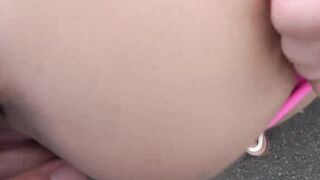 Cute petite whore gives hot blowjob for cum in her mouth