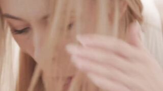 Julia Rain gives blowjob before riding cock reverse cowgirl