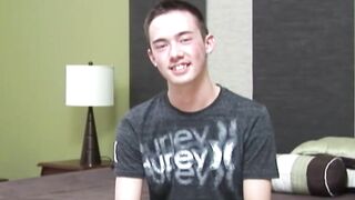 Brayden White Busts A Nut