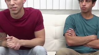 Marco Napoli gives Gabe Bradshaw and Des Irez tight ass a nice fuck