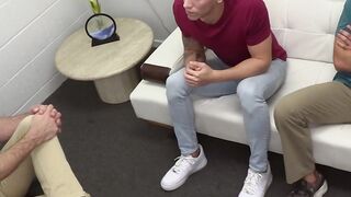 Marco Napoli gives Gabe Bradshaw and Des Irez tight ass a nice fuck