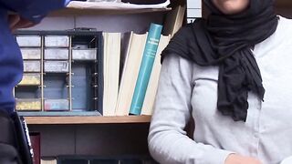 Arab shoplifter Ella Knox is willing to do anything to prevent from going to jail