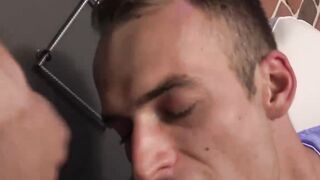 Skilled stripper Anne fucks handsome bisexual boyfriends