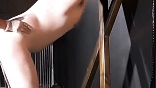 MILF Lacey humiliates and fucked masked man with Sahara