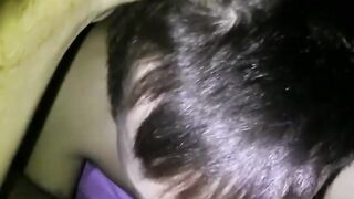 Sleeping twink wakes up with a tongue up his tight ass