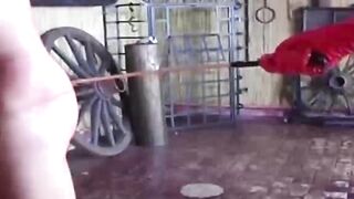 Bound For Flogging