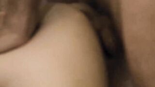 Natural tits brunette Lauren Phillips fucked hard missionary