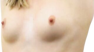 Naughty babe Scarlett Fall fingers her wet and juicy pussy