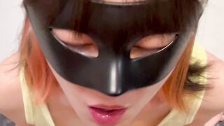 Submissive Asian Girl Uses a Glass to Drink Piss