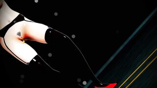 Mmd KanColle Kaohsiung and Atago will make all Man Cum