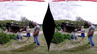 Holiday Sex Adventure with cougar inside VR