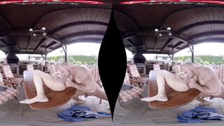 Holiday Sex Adventure with cougar inside VR
