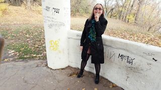 First Time into Outside with Lush Lovense two