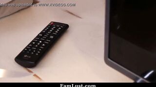 Adorable gf Fucks Dad into Law on Thanksgiving Evening