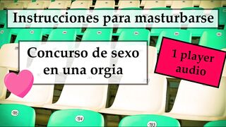 JOI - Concurso sensual. ¡Intenta correrte el primero!