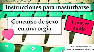 JOI - Concurso sensual. ¡Intenta correrte el primero!