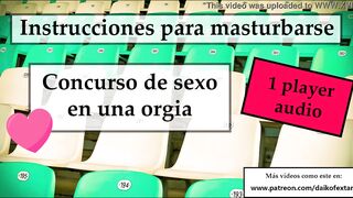 JOI - Concurso sensual. ¡Intenta correrte el primero!