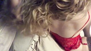 Making out with a Beauty booty blonde!