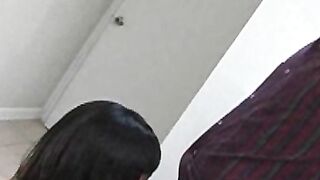 Ebony teen schoolgirl dicked by pervy mature principal
