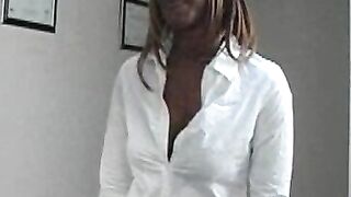 Ebony teen schoolgirl dicked by pervy mature principal