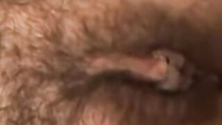 Busty amateur lady rides a cock and receives creampie