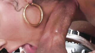 I spread my long silky legs for statuesque blonde TS Jade Venus to fuck me