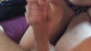 POV Blowjob and Handjob with a Big Cock Amateur