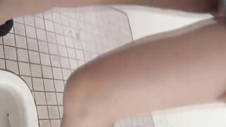 Hot Asian hairy pussies filmed by hidden camera while peeing