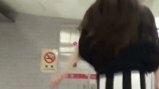 Hot Asian hairy pussies filmed by hidden camera while peeing