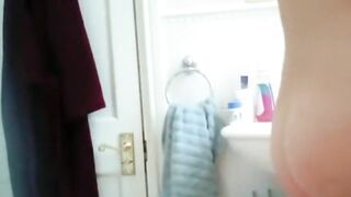 Stepmom's wobbling ass and firm tits (hidden)