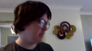 Juicy tits cutie Lucy Lane tricked by kinky nerd for hot BJ