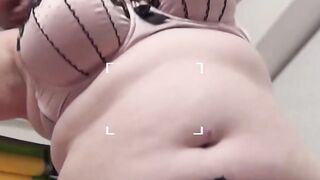 Natural tits babe Lucy Lane deepthroats throbbing cock POV