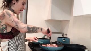 Joanna Angel fucked herself with dildo