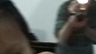 Petite brunette teen and Asian cutie interracially fucked