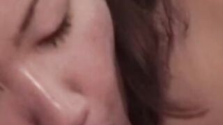 Busty Asian girl Leila Long sucks and rides producers cock