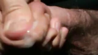 Homemade Masturbation: Cumming in Foreskin